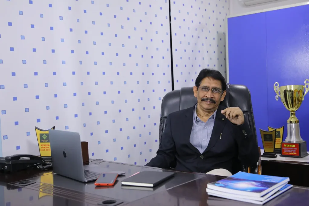 S V Rao – Chairman - founder of SAJC - one of the Best Junior Colleges in Hyderabad