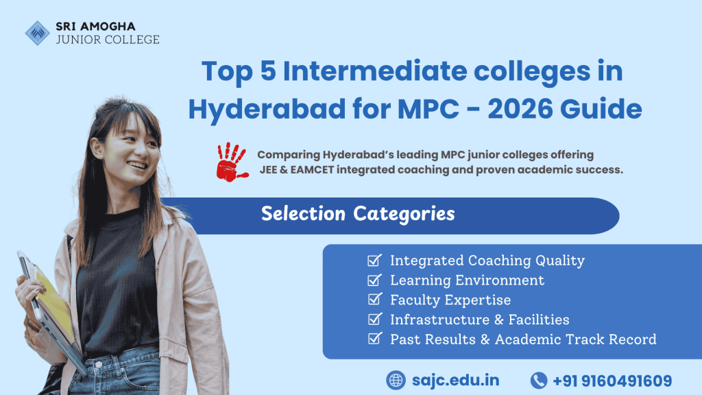 top 5 intermediate colleges in hyderabad for MPC - intermediate colleges in hyderabad