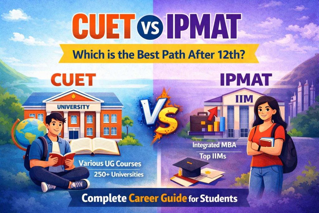 Difference between CUET and IPMAT